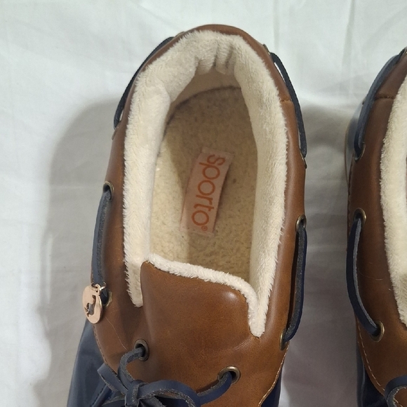 Sporto Wome's Blue and Brown Boots 7.5 - Picture 2 of 8